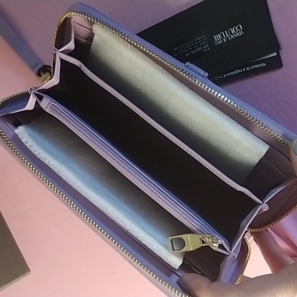 Versace jeans couture New Wallet 4x8 NEW ON BOX - Picture 7 of 15